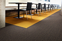 Укладка ковровой плитки с дизайном