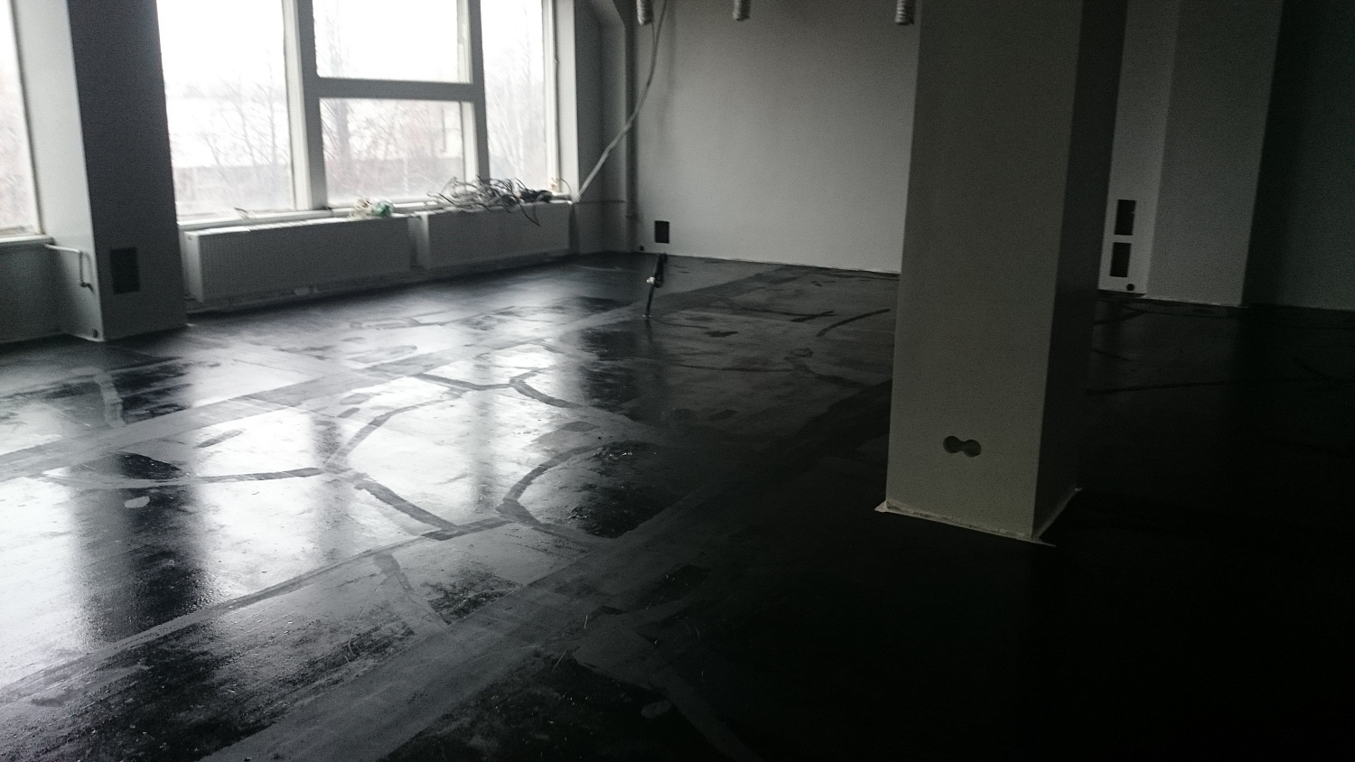 Грунтование поверхности